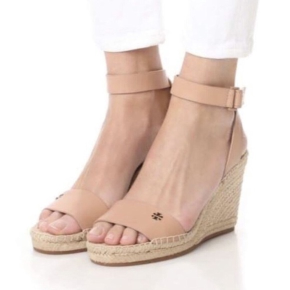 Tory Burch Bima 2 Platform Wedge Espadrille Sandals | 8.5 - Picture 2 of 15